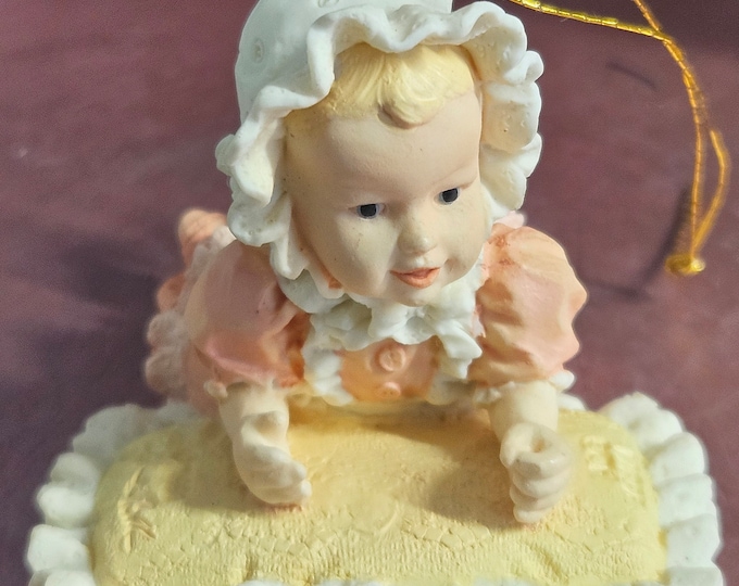 1993/ “HEATHER”/Vintage Ashton Drake Ornament/Yolanda Bello/“Heather”Ornament/Anytime Ornament and Accent signed C9/19