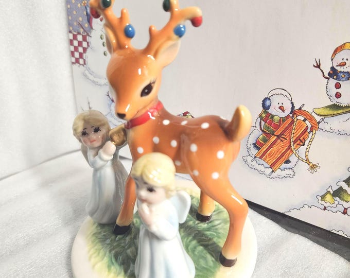New Royal Doulton Nostalgic Santa: Please Stop Here, Reindeer C5/8.