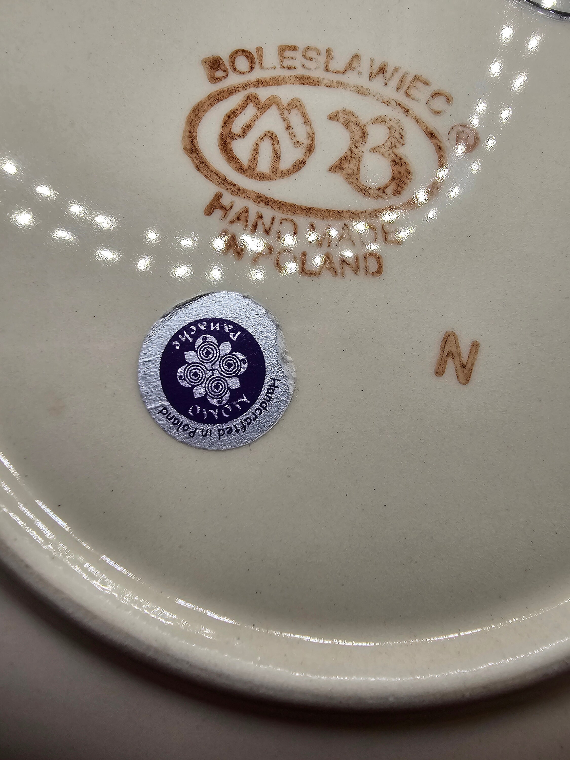 BOLESLAWIEC Polish Pottery Peacock Pattern D7/2 - Etsy