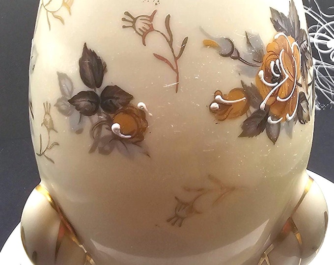Cracked Egg Footed Napco Ware Vase Dish Planter Porcelain Floral Flower F2/46