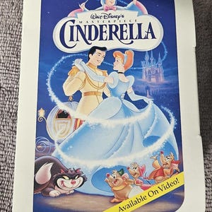 1995 Cinderilla mcdonalds walt disney collection #1 A5/5