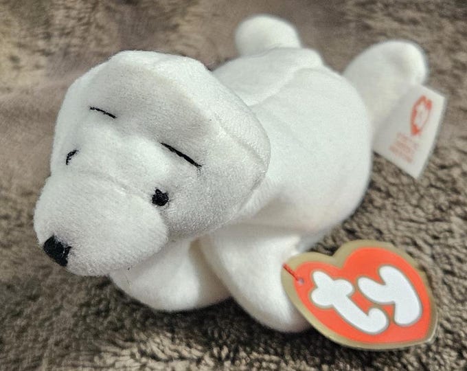 TY Teenie Beanie Babies Seamore The Seal Original McDONALDS 1993 Plush A5/14