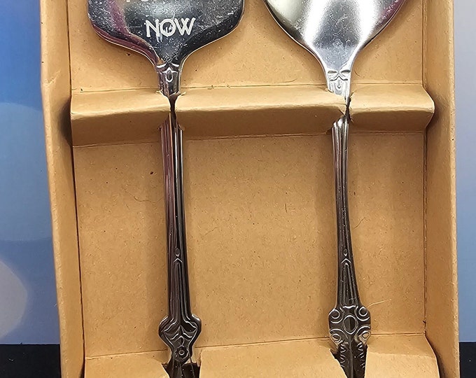New Saucy Silverware By Smartass & Sass, Fork Me Now Spoon Me Later (BOX)