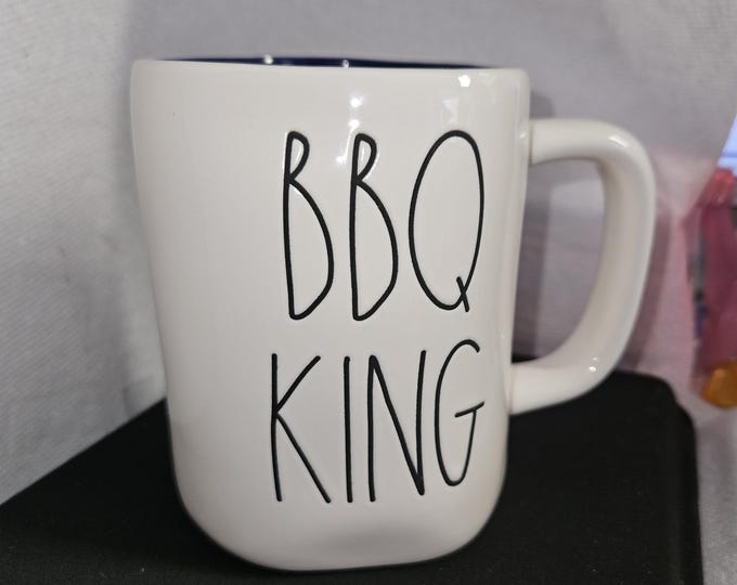 Vintage Rae Dunn Artisan Collection By Magenta #239 BBQ KING B7/11
