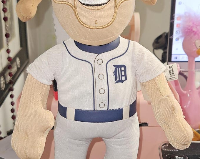 New 2014 MLB Detroit Tigers Justin Verlander Player Plush Doll, 10-Inch, White B6/5