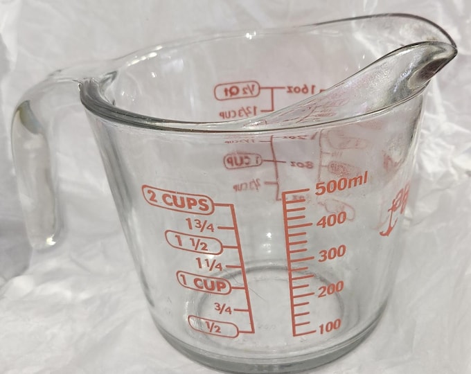 Vintage Anchor Hocking Measuring Cup in New Condition B2/