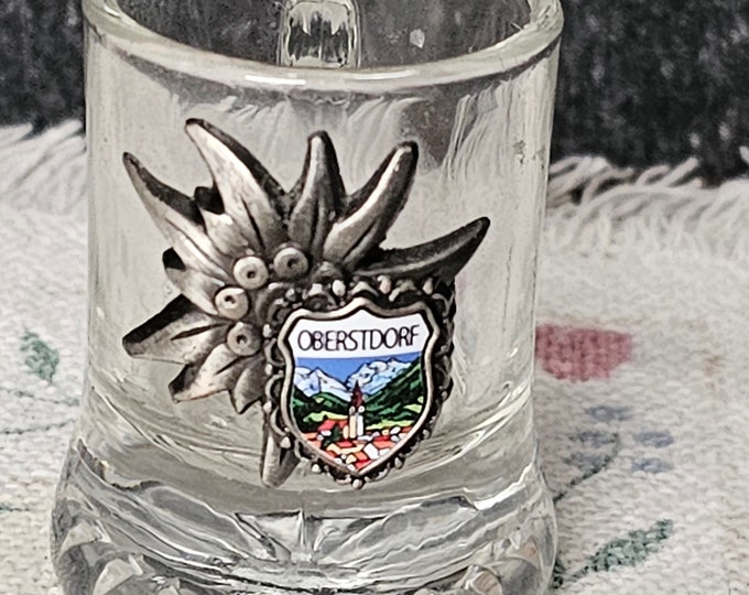 Shot Glass Edelweiss oberstdorf F4/08