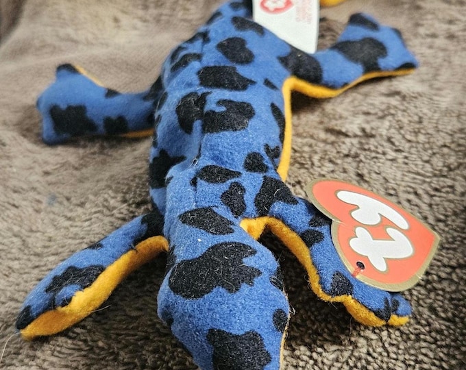 Ty Beanie Babies Lizz McDonald's Teenie Lizard Reptile Plush A5/15