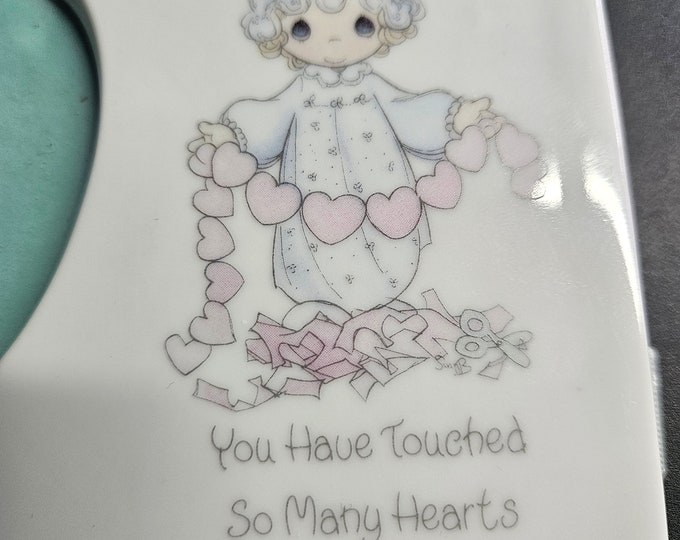 Vintage Precious Moments Godmother “You Have Touched So Many Hearts” picture frame C5/39