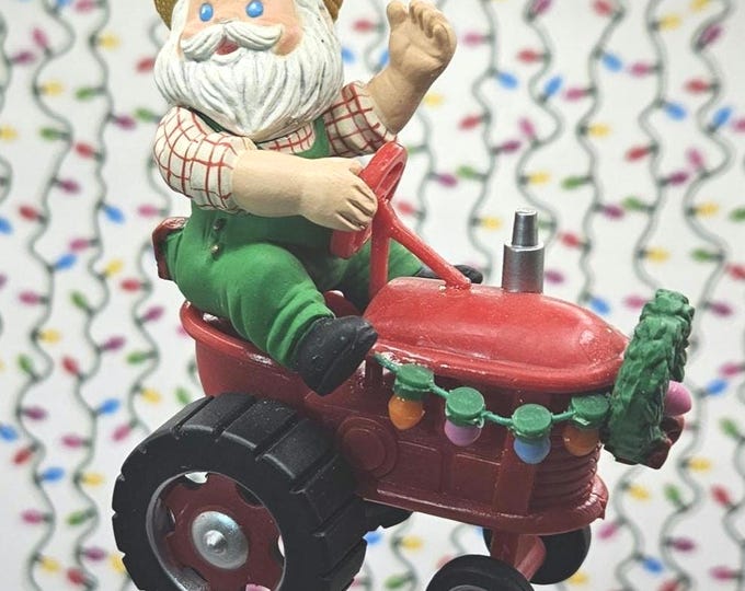 Eneco Treasury Of Christmas ornaments "Hoe! Hoe! Hoe! First in "Travelin Santa Series (BOX)