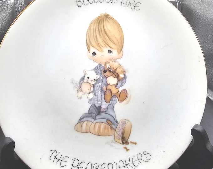 Blessed Are The Peacemakers. Precious Moments Plate F3/20