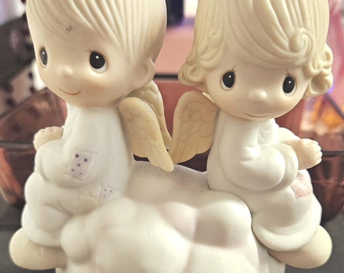 Precious Moments 1979 “...But Love Goes on Forever” Charter Member Collectors Club (box 20)