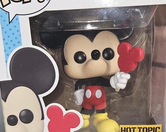 Funko Pop Disney Mickey Mouse Vinyl figurine #1075 (Hot Topic Exclusive) B4/16
