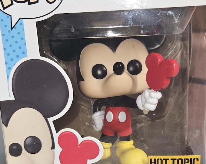 Funko Pop Disney Mickey Mouse Vinyl figurine #1075 (Hot Topic Exclusive) B4/16