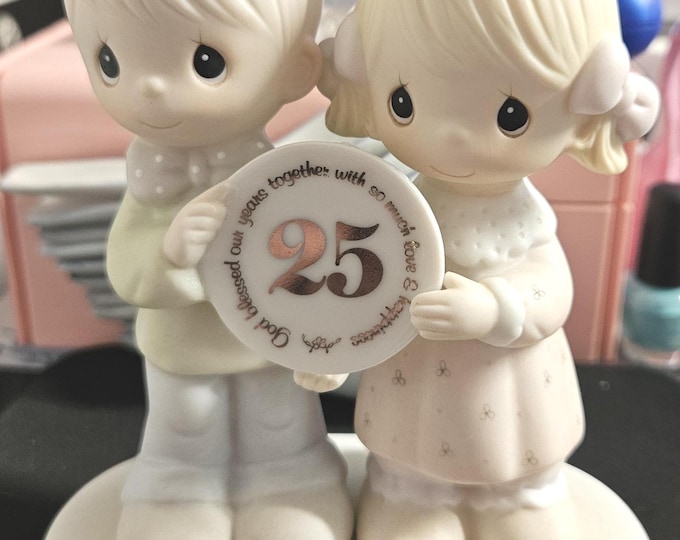 Precious Moments: 25 Years "God blessed our years together with so much love and happiness."Box4/3