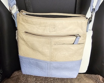 Bolso bandolera de cuero Stone Mountain