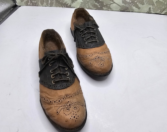 Minture pair of Sculpted Saddle Mens shoes F10/13