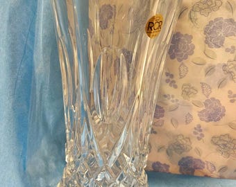Vintage RCR Royal Crystal Rock Vase A3/10 - Etsy