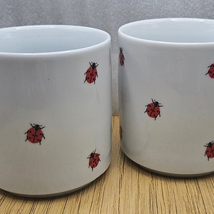 Käfer Munich set of  Ladybug Ceramic Mugs C4/16