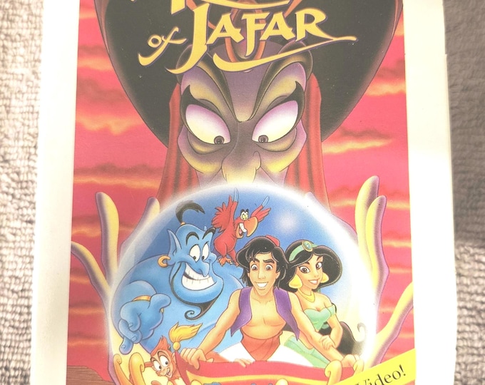 Vintage Walt Disney The Return of Jafar ALADDIN 4" Plastic Action Figure Toy A5/3