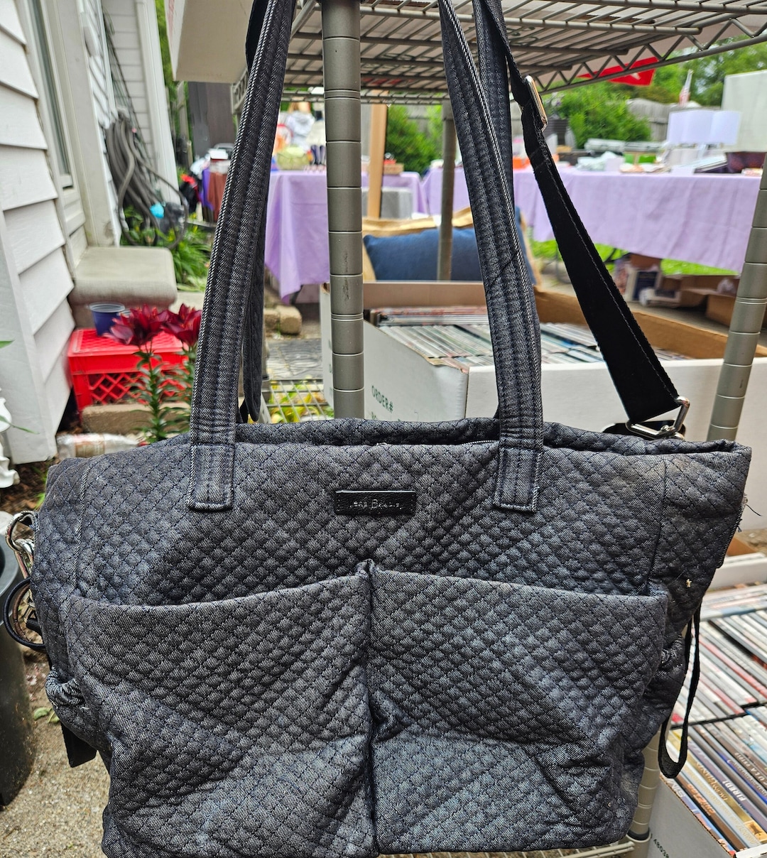 Vera Bradley Iconic Ultimate Baby Diaper Bag in Denim Blue Etsy