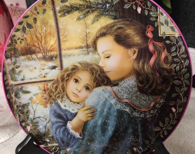 Vintage Sister's Warmth - Kindred Moments Bradford exchange C4/18