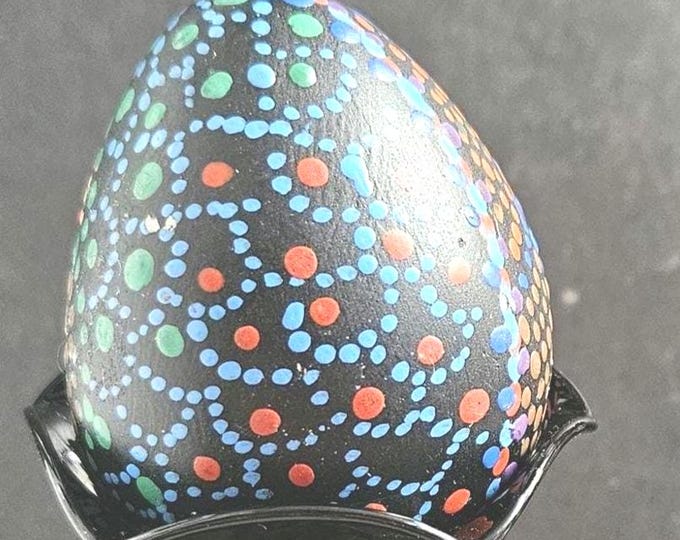 Vintage Egg Lacquerware: Ornamental Russian-Style Folk Art. A1/36