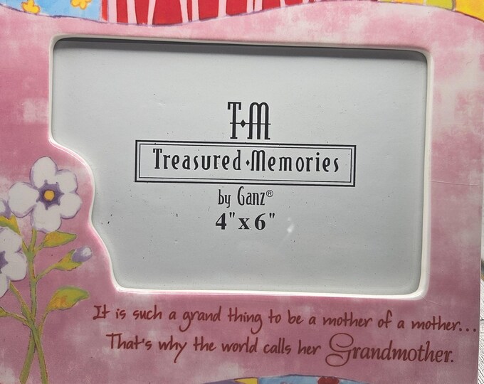 Ganz Treasured Memories Grandma  4" x 6" Picture Frame A8/9
