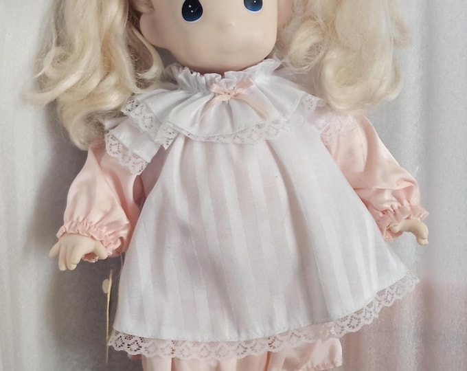 1994 Precious Moments Little Missy Doll, Item No. 1473, New with Tags (NWT). F6/11
