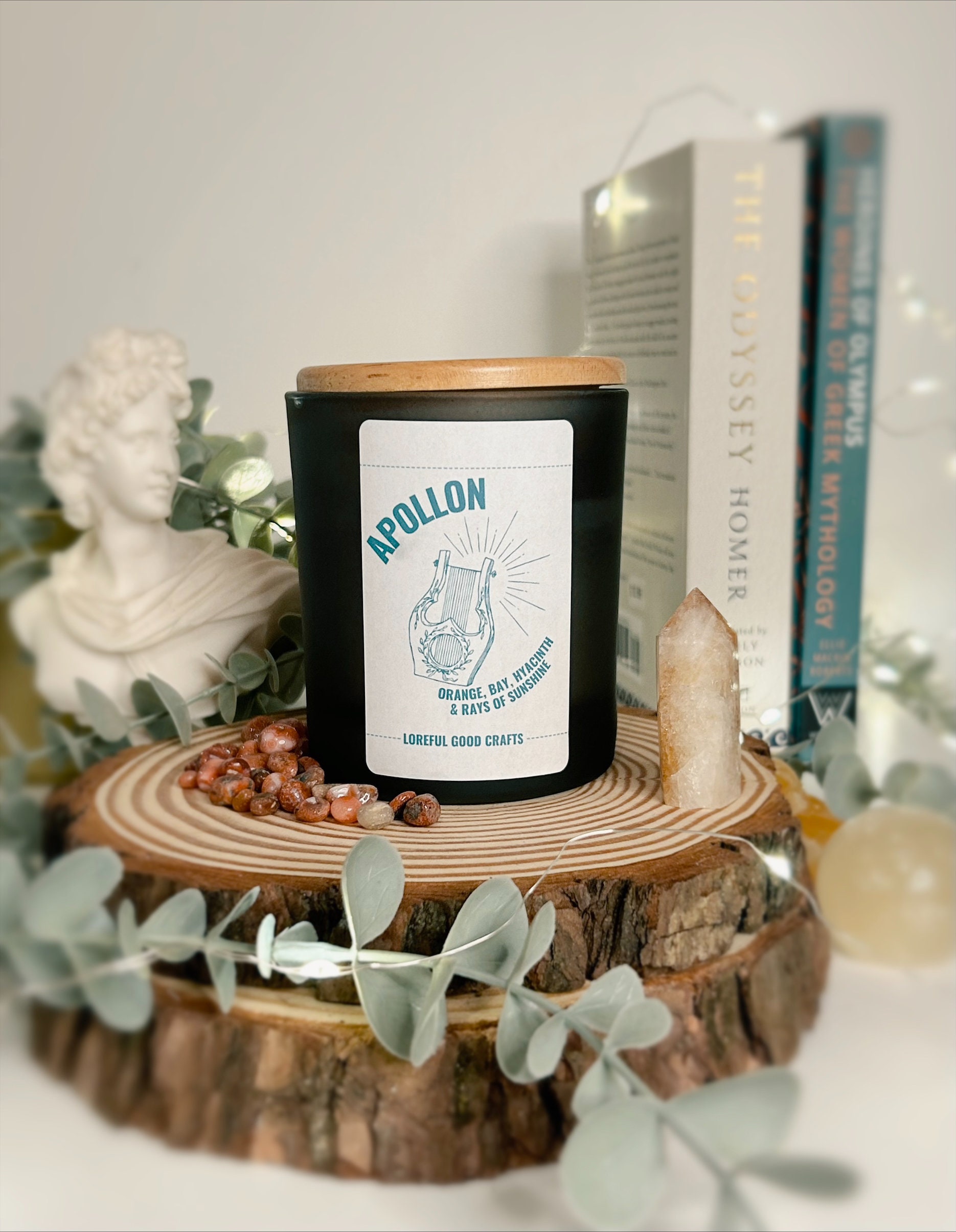 Apollo Scented Soy Candle/wax Melt Fandom Merch, Greek Mythology
