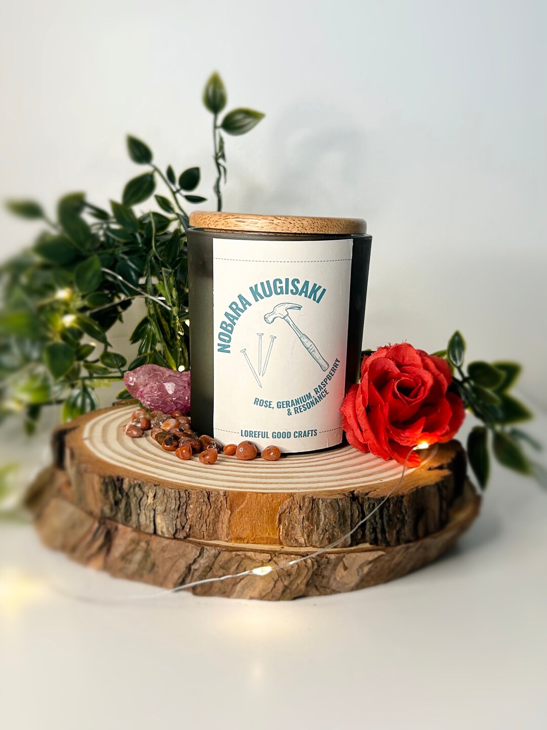 Nobara Kugisaki Scented Soy Candle/wax Melt Fandom Merch, JJK Inspired