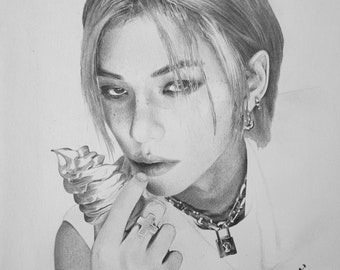 Felix original graphite drawing