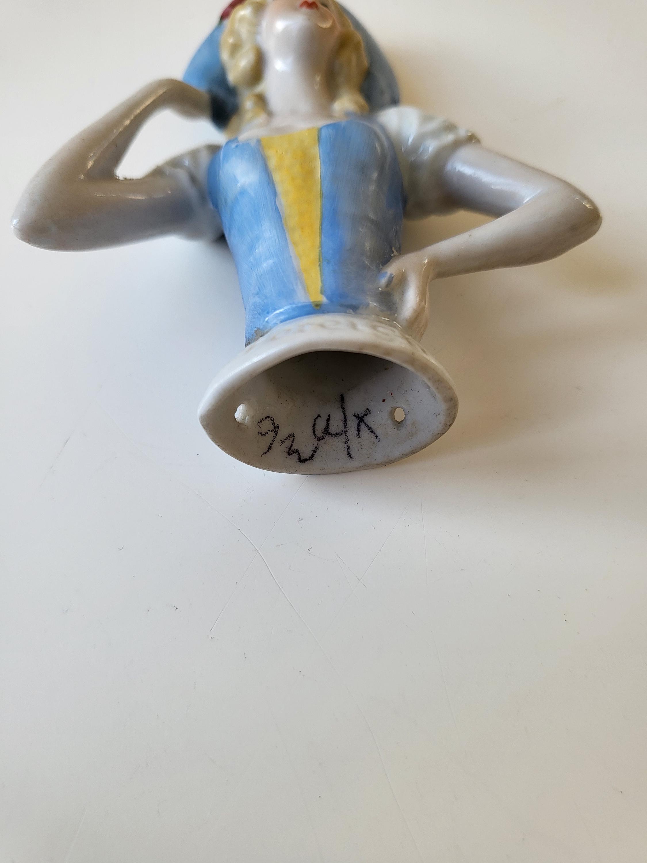 アンティーク磁器ピンクッションハーフドール - Etsy 日本