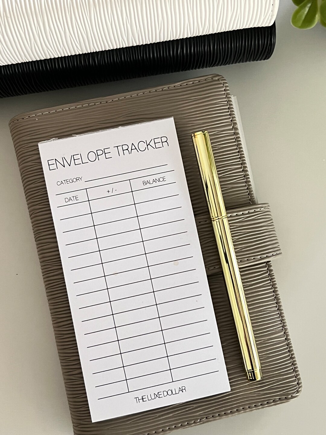 Envelope Tracker Notepad A6 Notepad Cash Envelope Tracker Notepad NEW ...