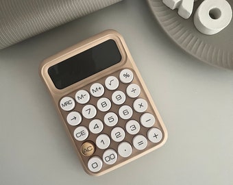 Calculator | Mechanical Calculator | Clicky Clack Calculator | Aesthetic | Budgeting Essentials | ASMR | Tik Tok sound | Cash Stuffing