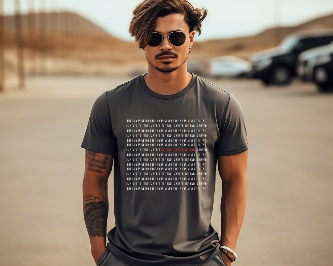 THIS IS THE END? White Short-Sleeve Unisex T-Shirt