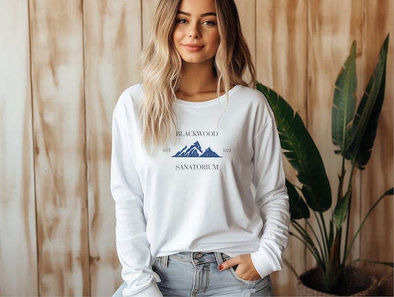 Blackwood Sanatorium Until Dawn Video Game Gaming Gift Long Sleeve Tee