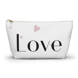 Liefde Valentijn Verjaardag Jubileumcadeau Reismake-upset Accessoirezakje met T-bodem