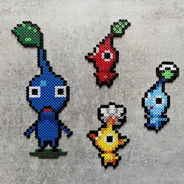 Pikmin en perles Hama