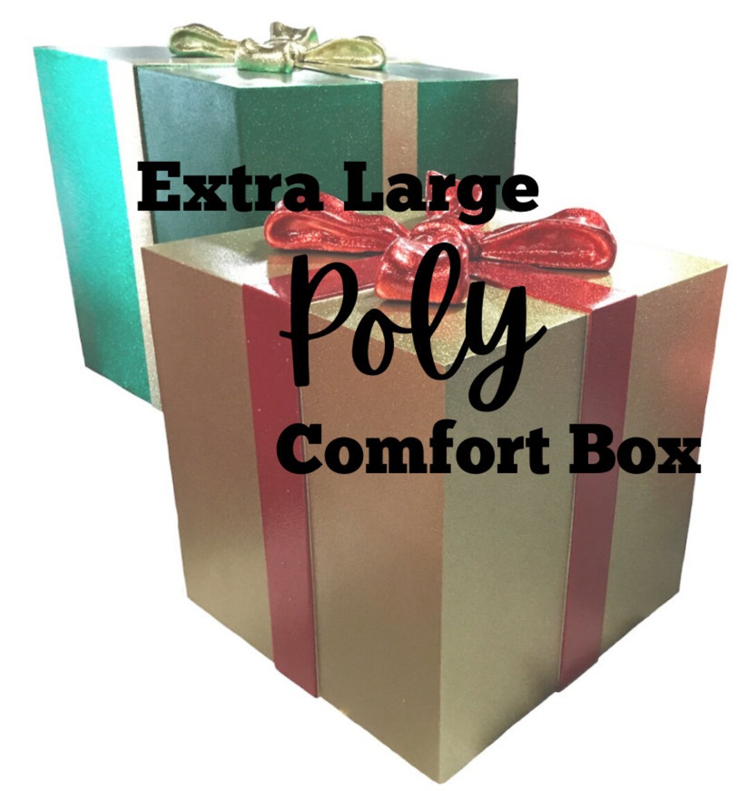 Extra Large Poly Comfort Box - Etsy