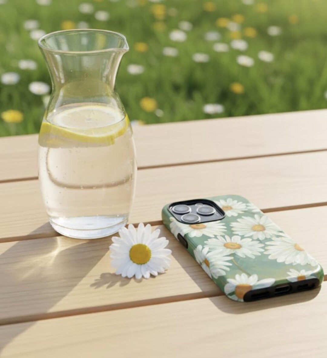 Charming Daisy Flower Phone Case | Nature-inspired Floral Design ...