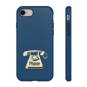 Retro Phone Design Phone Case - Classic Rotary Dial Style for Nostalgic and Vintage Lovers | iPhone | Samsung | Pixel