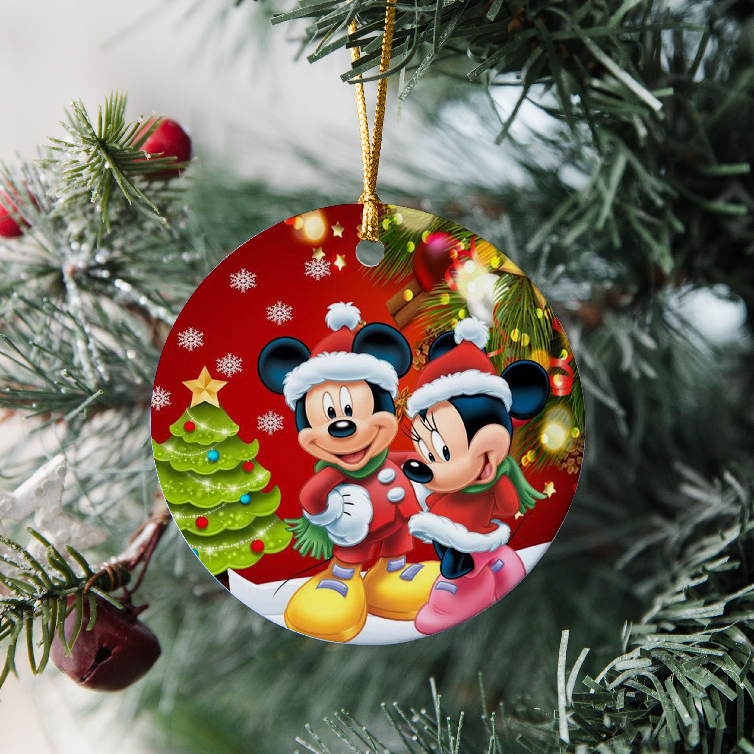 Disney Christmas Ornaments, Mickey And Minnie Ornaments 2023, First