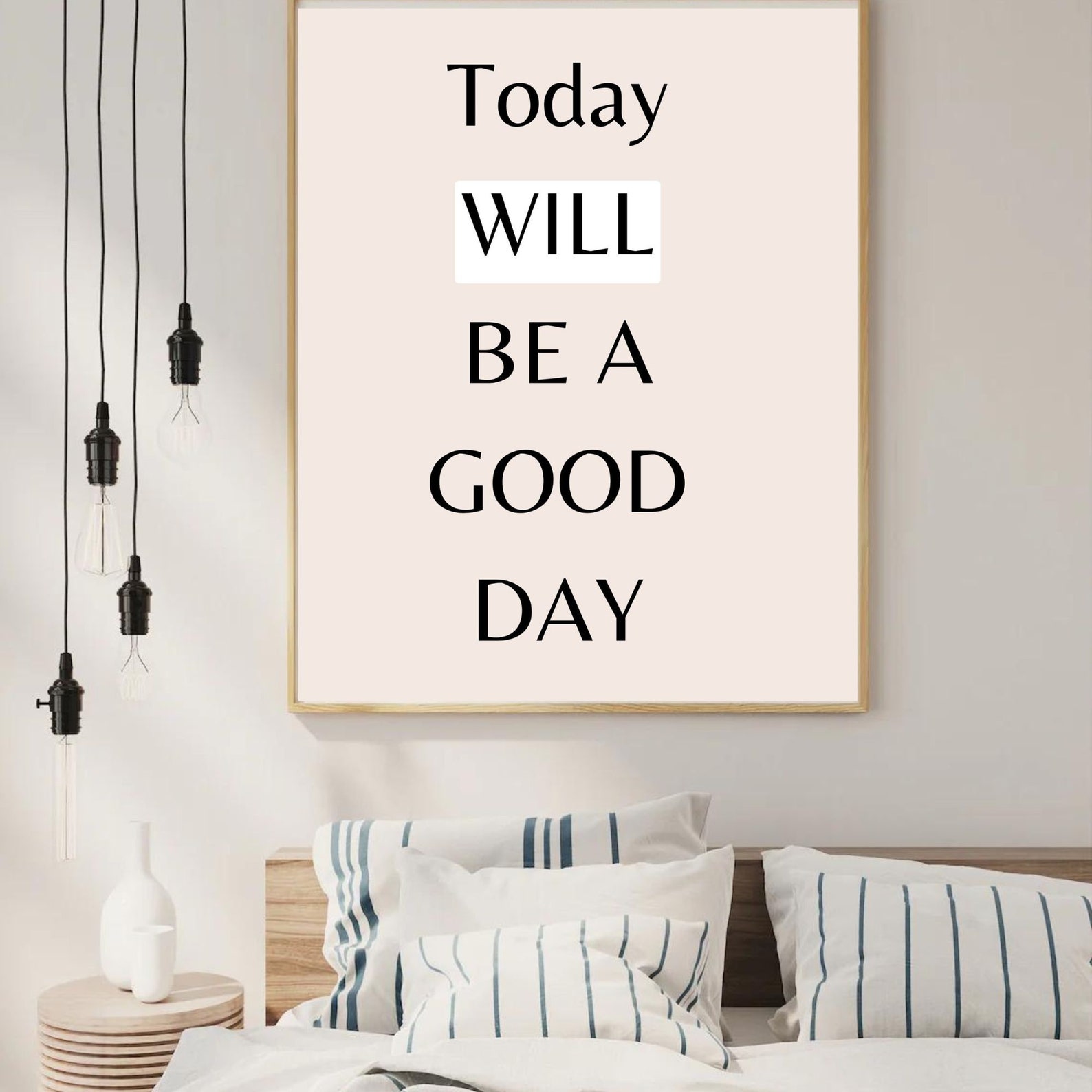 Today is A Good Day Printable Quotes Motivational Print Etsy