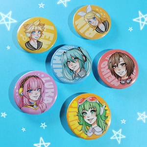 Olika Vocaloid-nålar