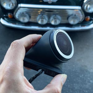 Pair of 1&quot; Tweeter Speaker Pods - Classic Mini Cooper, Jeep - Universal - 3D printed