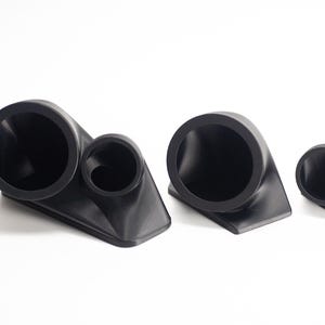 Pair of Speaker Pods for Mid-Range and tweeter component custom 3D printed Car Audio