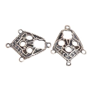 925 Sterling Silver Chandelier Component for Earring, Pendants, Solid Silver Chandelier Connectors, Chandelier Shape Jewelry Findings, S43