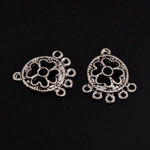 925 Sterling Silver Chandelier Component for Earring, Pendants, Solid Silver Chandelier Connectors, Chandelier Shape Jewelry Findings, S4