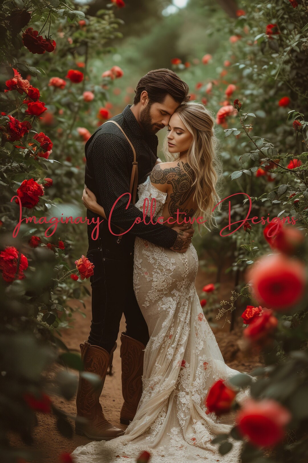 Red Roses Digital Background Create Stunning Photo Compositions With